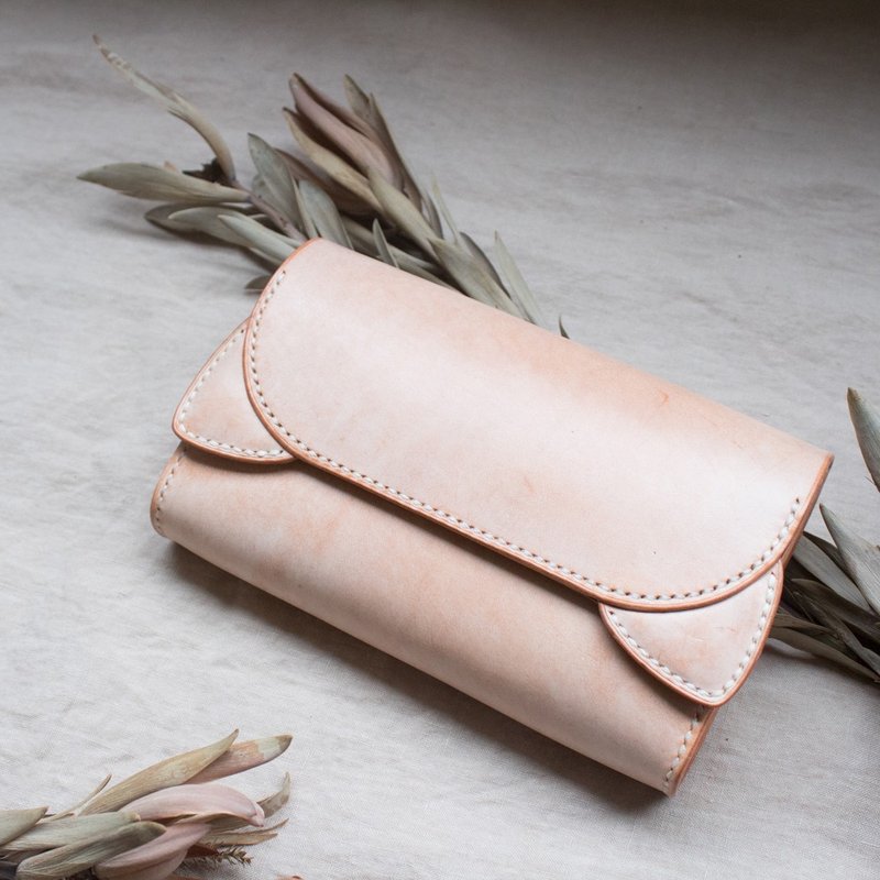 猫耳朵mini小斜跨 手包 随身包 - 侧背包/斜挎包 - 真皮 卡其色