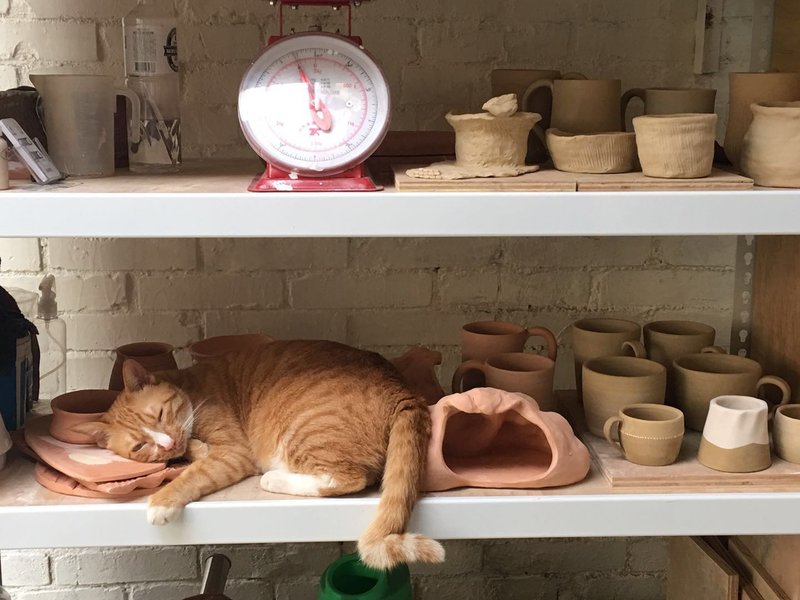 【原来如此工作室】陶艺手捏小酒器体验课程 /新竹市区 - 陶艺 - 陶 