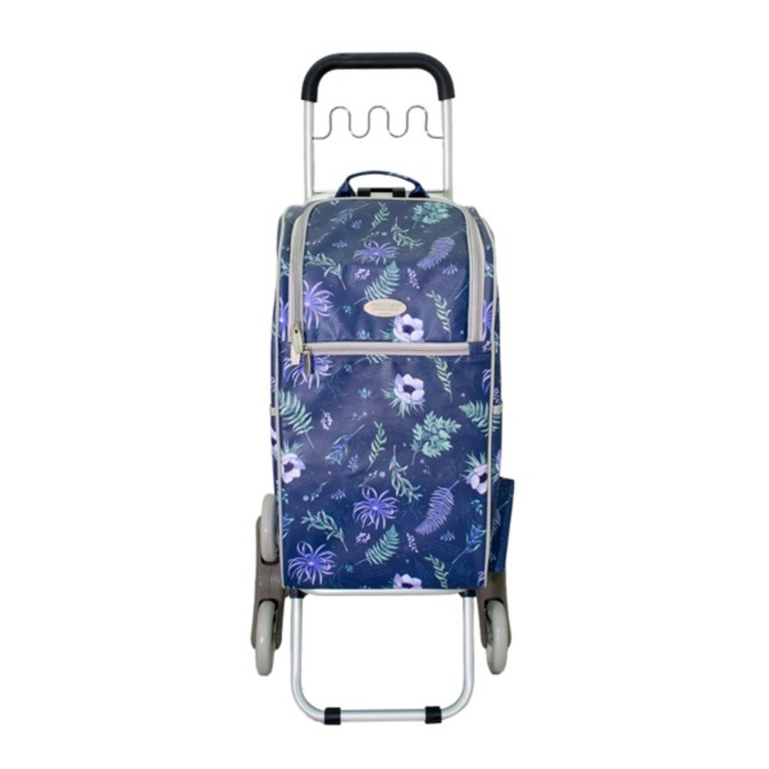 The carros卡萝 30L 保温保冷三轮波浪挂勾折叠购物车-仲夏之夜 - 露营用品 - 防水材质 