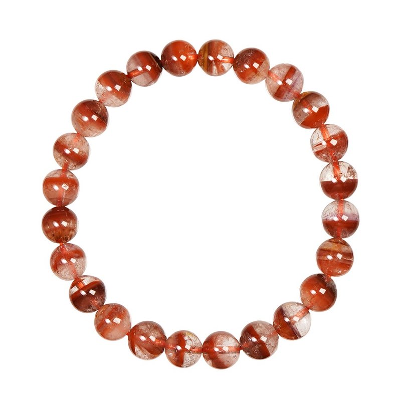 【正佳珠宝】极光23 顶级聚宝盆芬达极光 7.4-7.8mm 芬达极光23 - 手链/手环 - 半宝石 多色