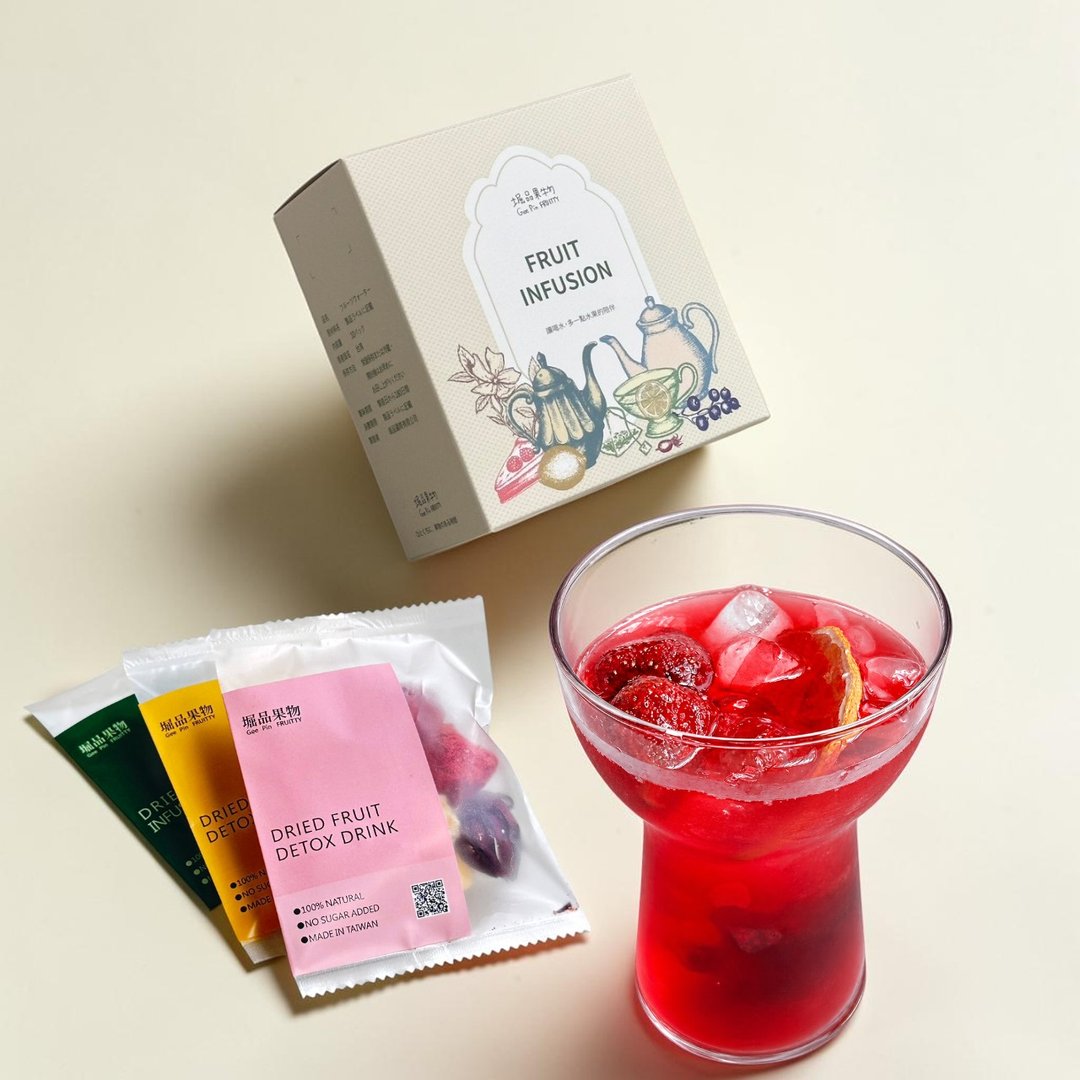 定制赠礼系|Fruit Infusion 果干水 3 入 | 企业礼/婚礼小物/活动赠礼 - 茶 - 新鲜食材 