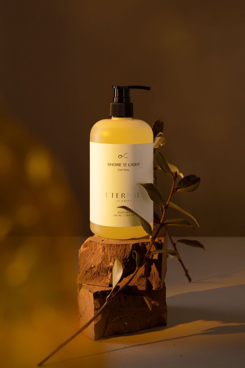 【EternalClarify】| 浮光之岸 伯爵茶香氛沐浴露 500mL - 沐浴用品 - 植物．花 卡其色