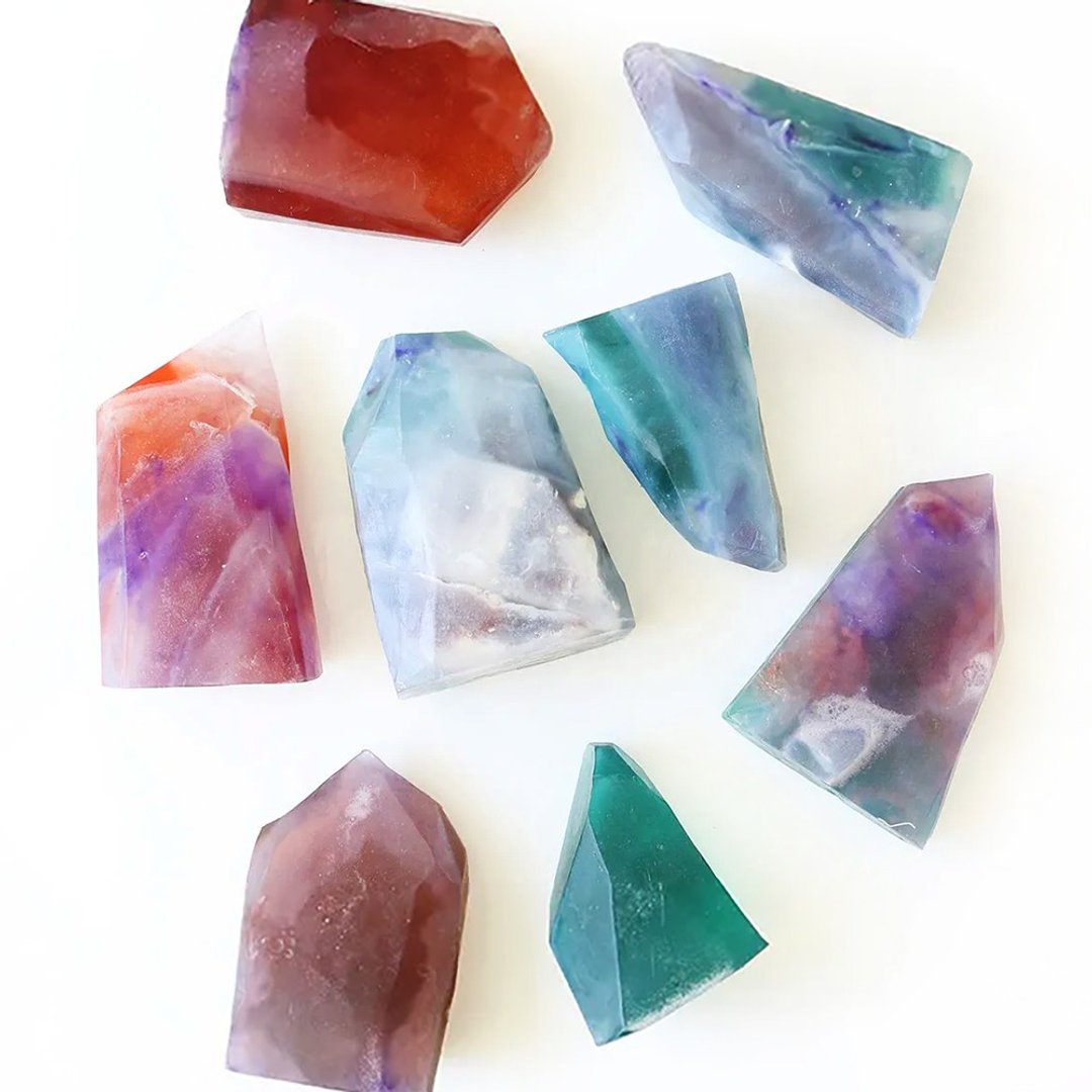 精油调香宝石手工皂工作坊 Aroma Gemstone MP Soap Workshop - 蜡烛/香氛 - 其他材质 