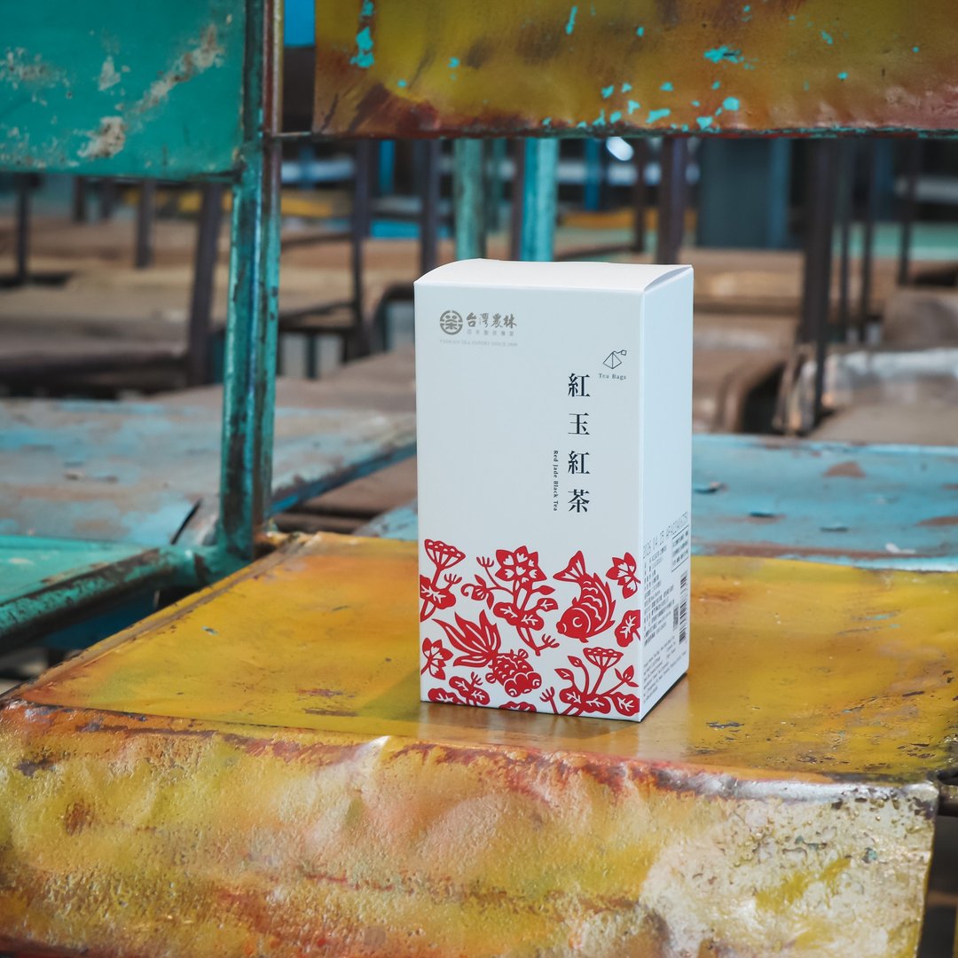 台茶风华 红玉红茶 (天然制材茶包2.5gx20入/盒) 台湾农林 - 茶 - 纸 红色