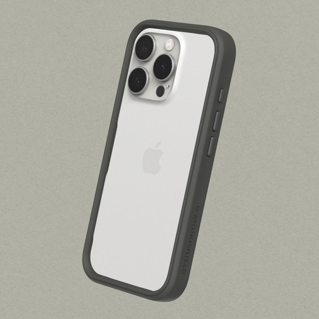 CrashGuard模块化防摔边框壳/泥灰 for iPhone 16系列 - 手机壳/手机套 - 塑料 灰色
