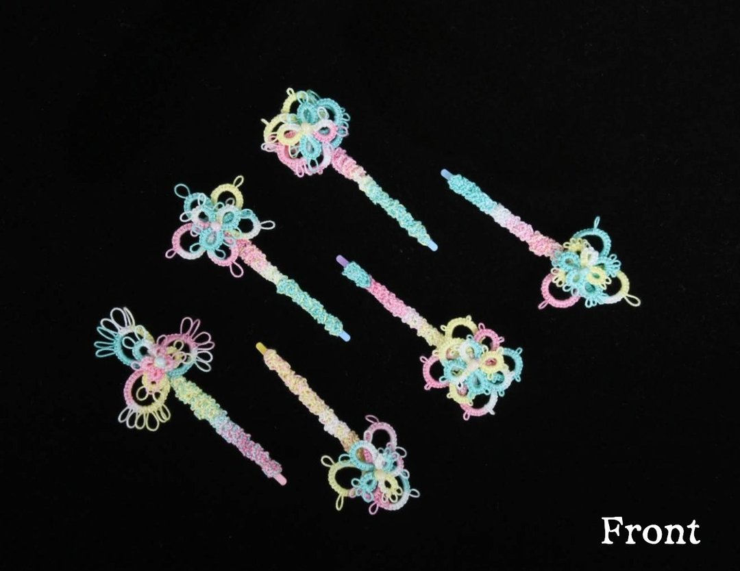 发夹 (Tatting hairpins) - 发饰 - 其他材质 