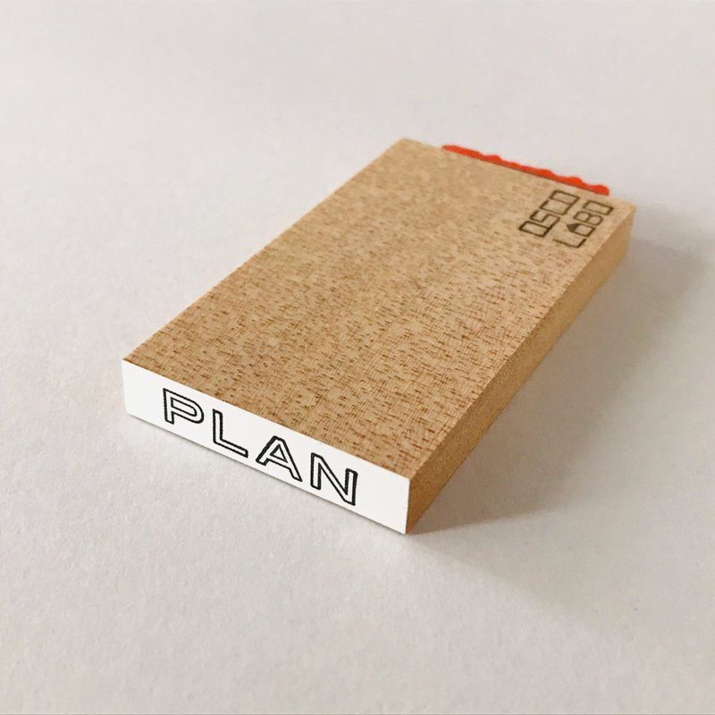 事务印章短 PLAN【计划】 - 印章/印台 - 橡胶 