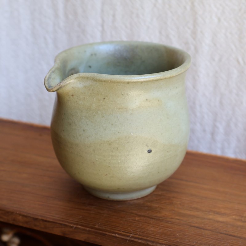 碧玉 柴烧陶茶海 - 茶具/茶杯 - 陶 绿色