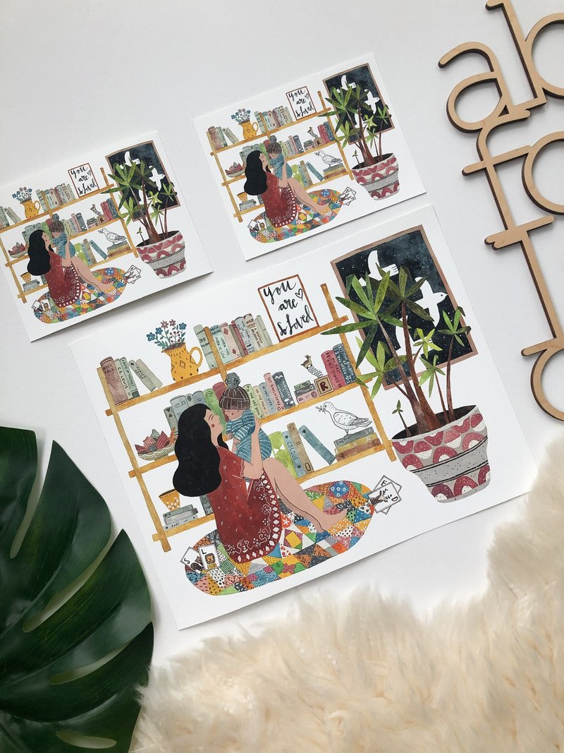 You Are So Loved 6.5x5 Card - 卡片/明信片 - 纸 