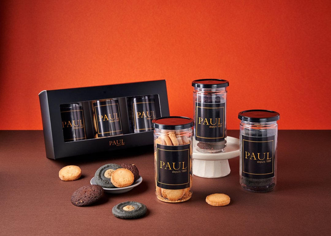 【中秋礼盒】PAUL甜蜜时光礼盒 - 零食/点心 - 其他材质 黑色