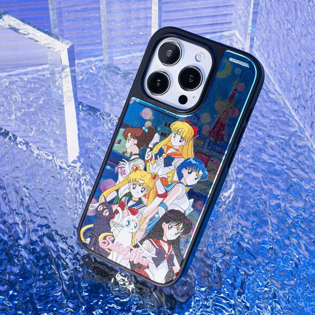 美少女战士 iPhone 16 Pro Max Galaxy S25 气垫防摔/镜面手机壳 - 手机壳/手机套 - 塑料 多色