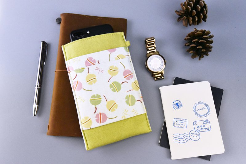 期间限定-日绘系列【铃铛】Onor专利擦拭手机套(手/颈绳须加购) - 手机壳/手机套 - 其他人造纤维 黄色