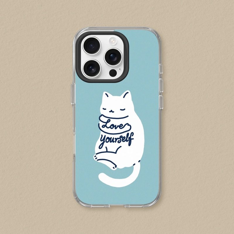 Clear透明防摔手机壳∣ilovedoodle/Love Yourself for iPhone - 手机壳/手机套 - 塑料 透明