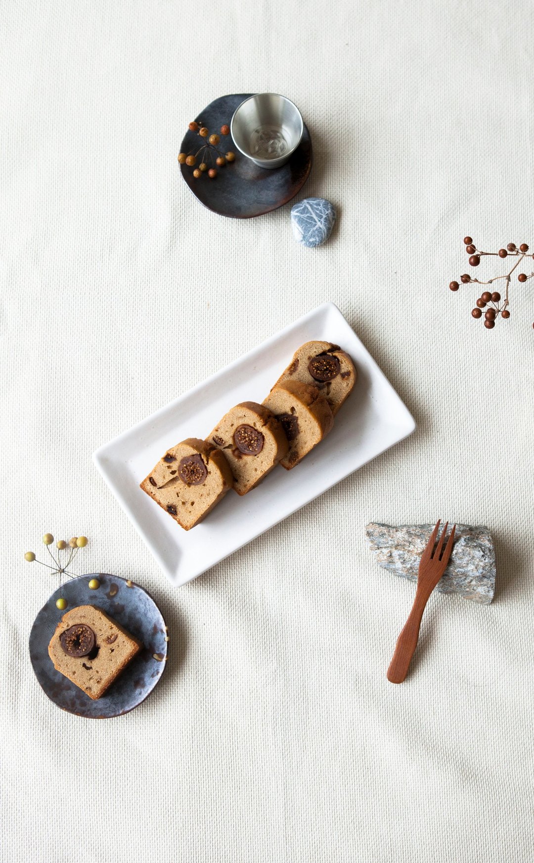 红酒无花果磅蛋糕 wine-sauced fig pound cake - 蛋糕/甜点 - 新鲜食材 