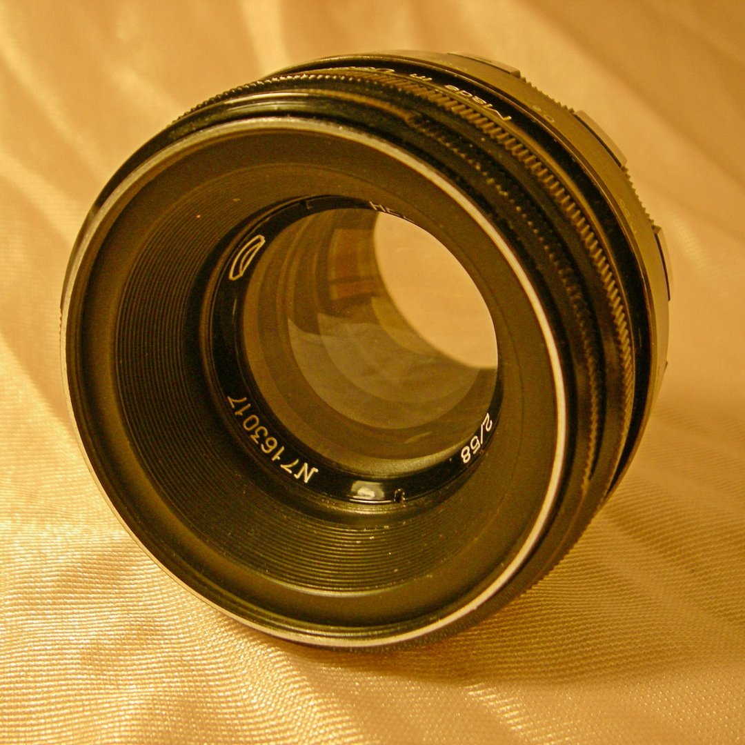 BelOMO Helios-44-2 镜头 F2 58mm 适用于 M42 Zenit Pentax 35mm - 相机 - 玻璃 黑色