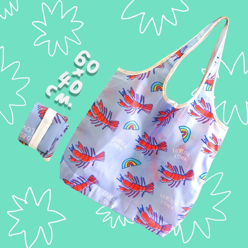 LOBSTER FOLDABLE BAG - 其他 - 其他材质 蓝色