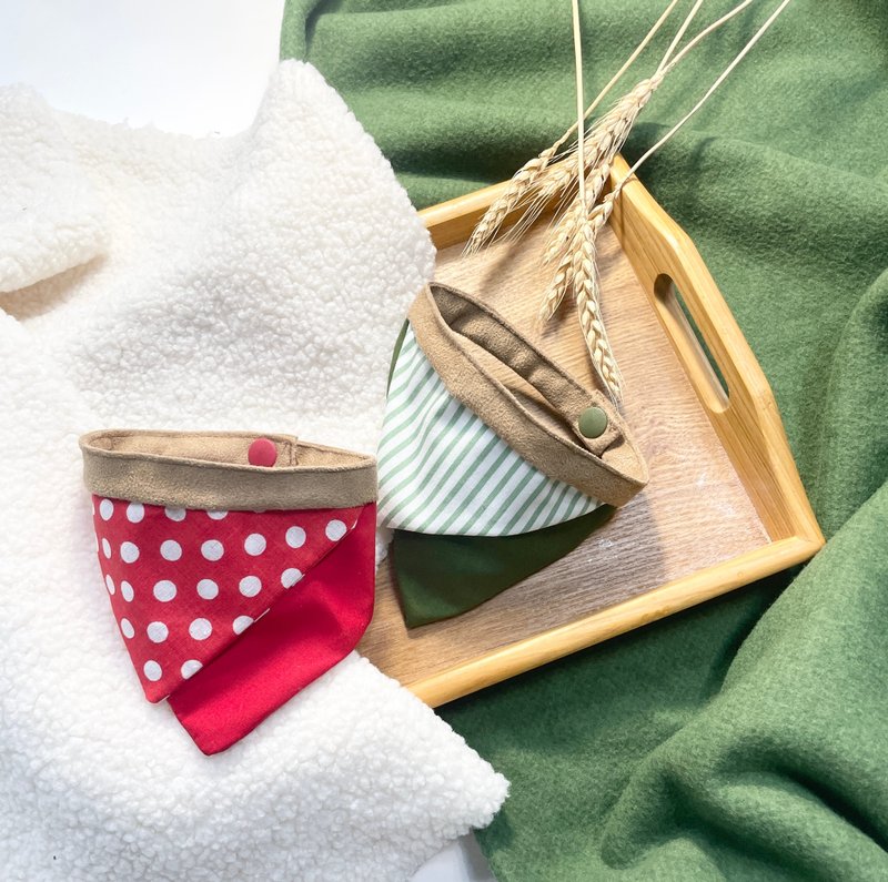 手作宠物领巾 - 衣/帽 - 棉．麻 多色