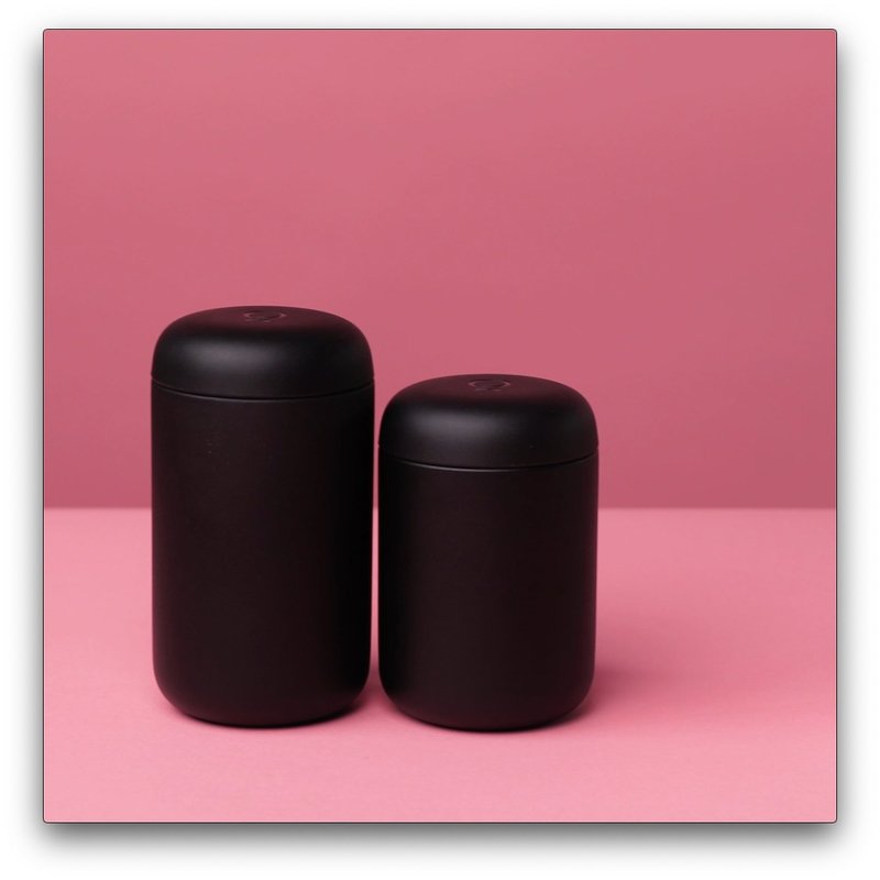 【品味生活】FELLOW Carter 卡特咖啡真空保温瓶-磨砂黑12oz/16oz - 保温瓶/保温杯 - 不锈钢 黑色