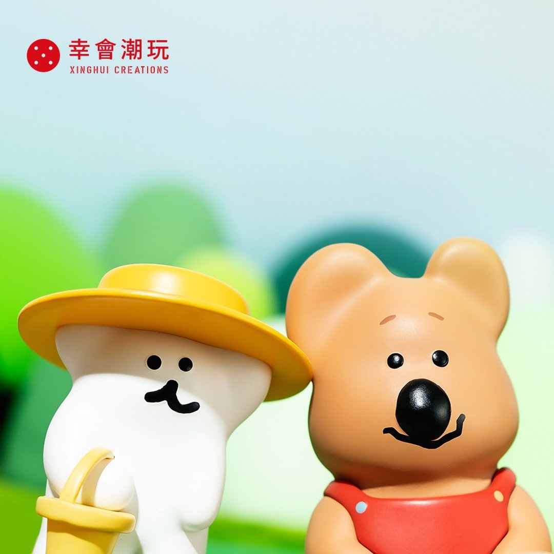 幸会潮玩 DINOTAENG花园系列公仔盒玩(两入随机款) - 玩偶/公仔 - 塑料 绿色