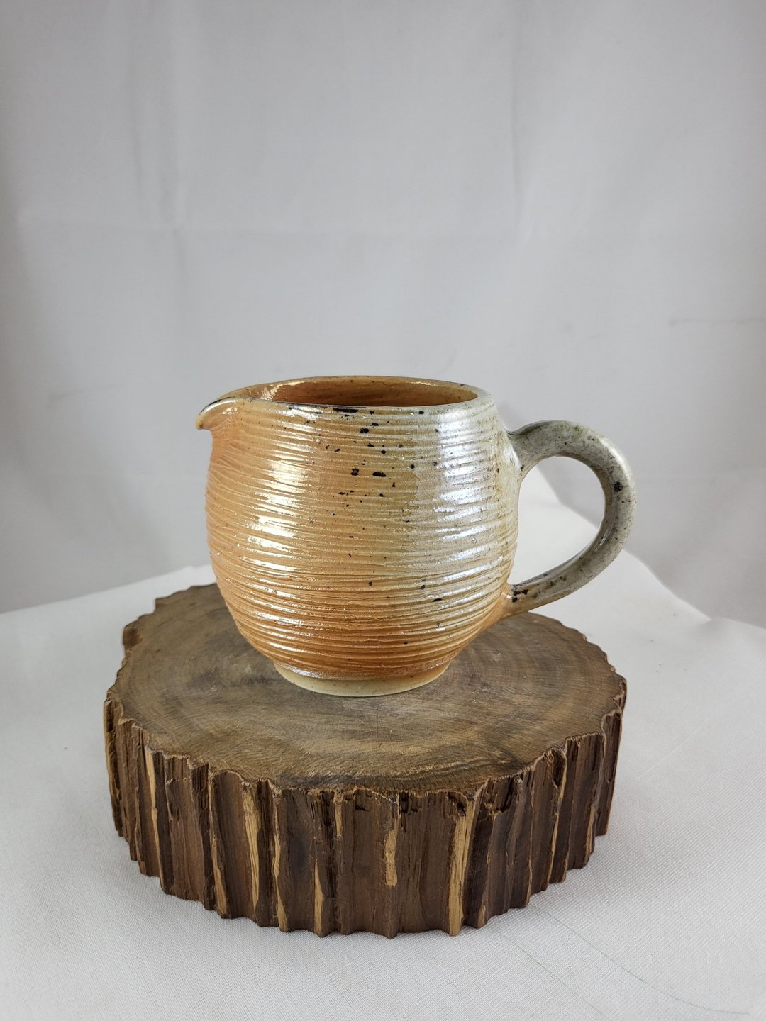 柴烧金银彩自然落灰茶海公杯 - 茶具/茶杯 - 陶 金色