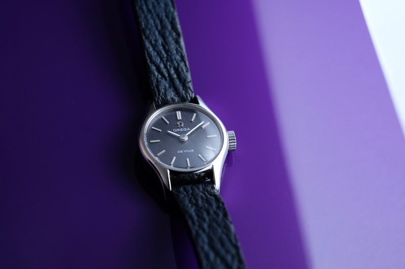 1970s Omega De Ville 蝶飞系列  vintage 女表 horn lug - 女表 - 其他金属 银色