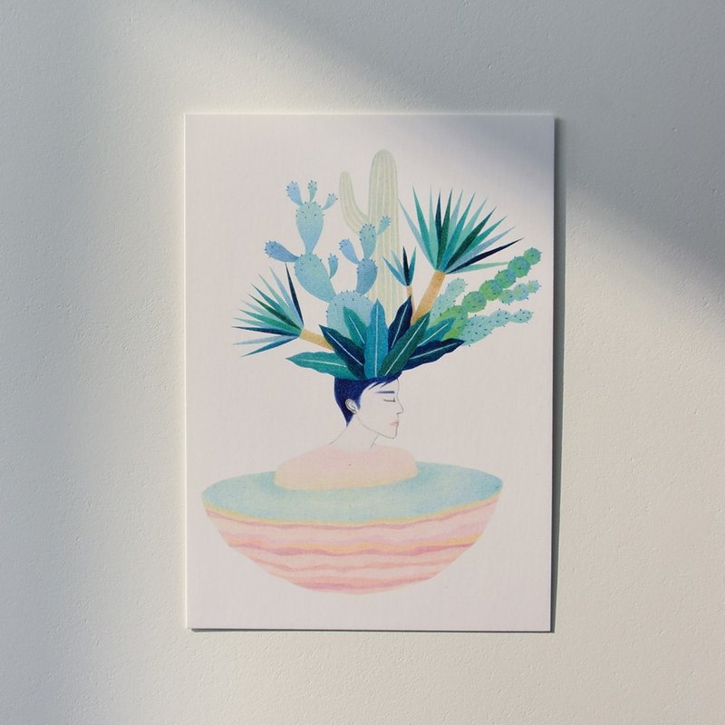 生根 / 明信片 (男版) - 卡片/明信片 - 纸 