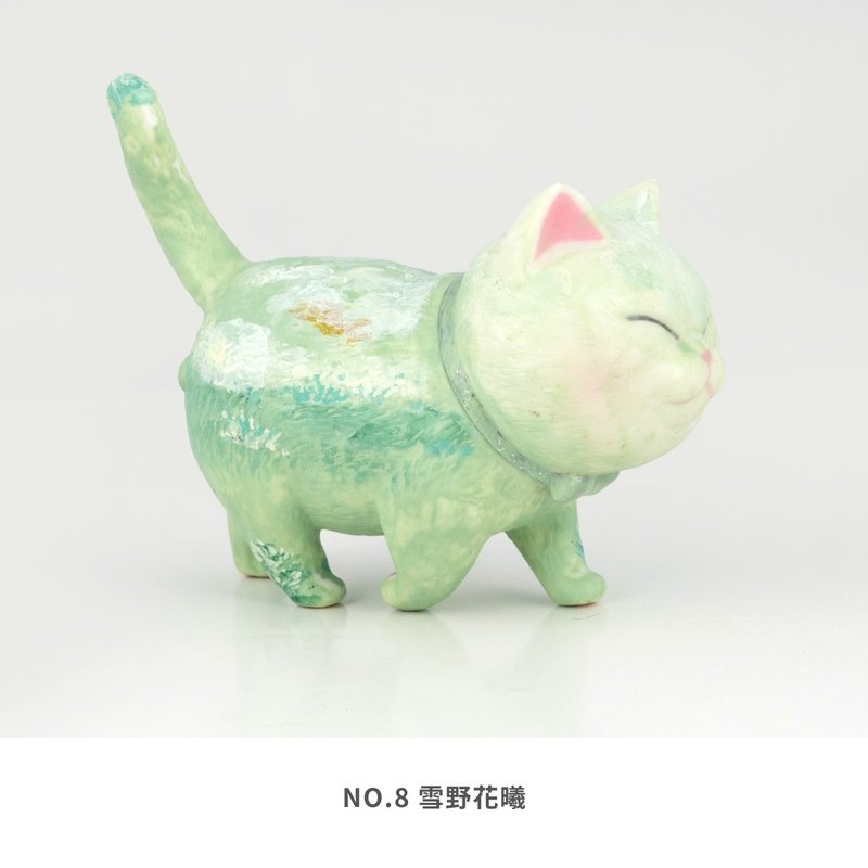 名画水彩手绘猫咪公仔【名画系列】 - 摆饰 - 塑料 多色