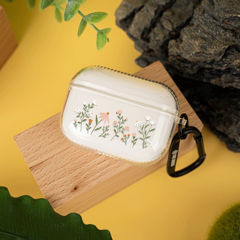 Wild Flowers Apple AirPods Pro3/4/pro保护套防摔保护壳 - 耳机收纳 - 塑料 