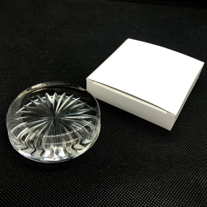 24菊花镇纸 - 茶具/茶杯 - 玻璃 