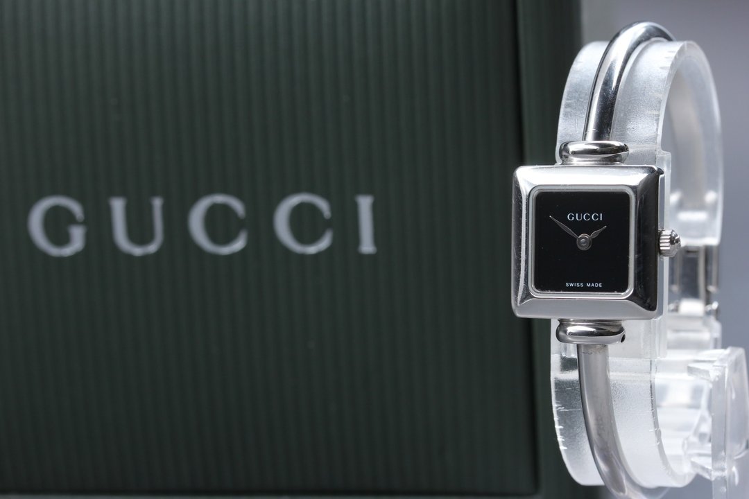 复古 GUCCI 女仕石英腕表 GUCCI 1900L - 女表 - 不锈钢 银色