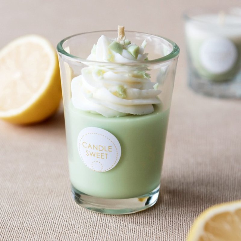 甜点蜡烛-活力开心果-120ml Pistachio Smoothie - 精油蜡烛 - 香薰/精油/线香 - 蜡 绿色