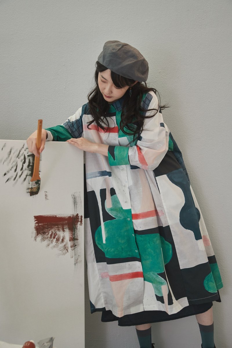 2019aw花布编号001_伊东款 - 洋装/连衣裙 - 棉．麻 多色