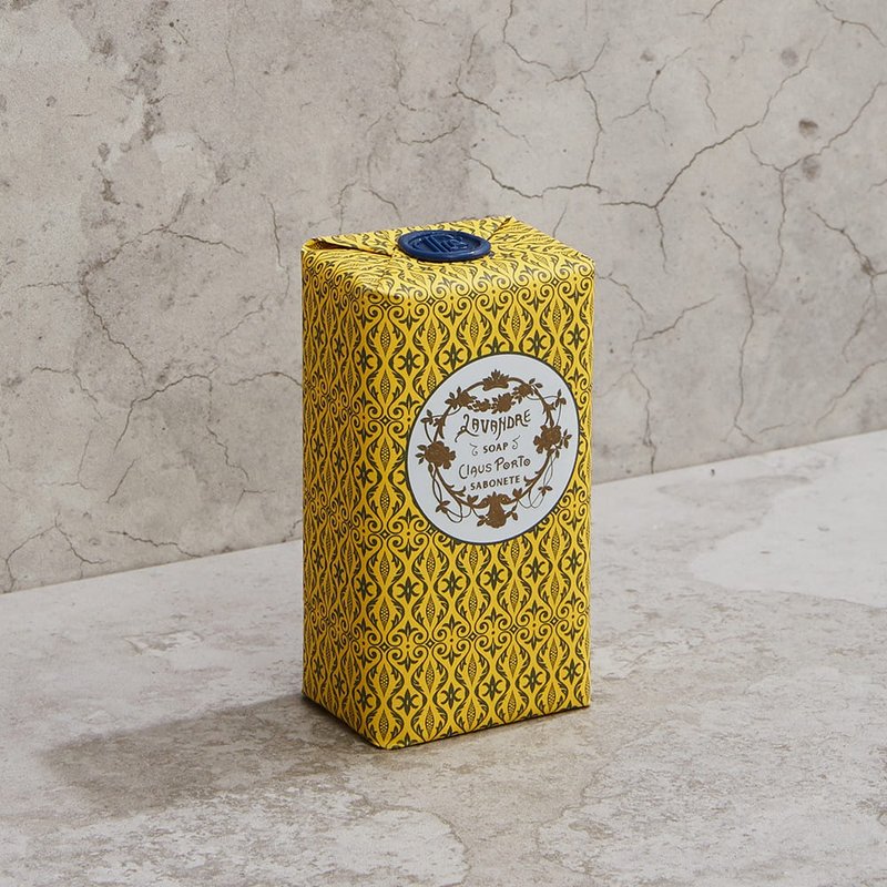 CLAUS PORTO 复古手工蜡封香氛皂 150g 夏日静谧 (薰衣草) - 肥皂/手工皂 - 其他材质 