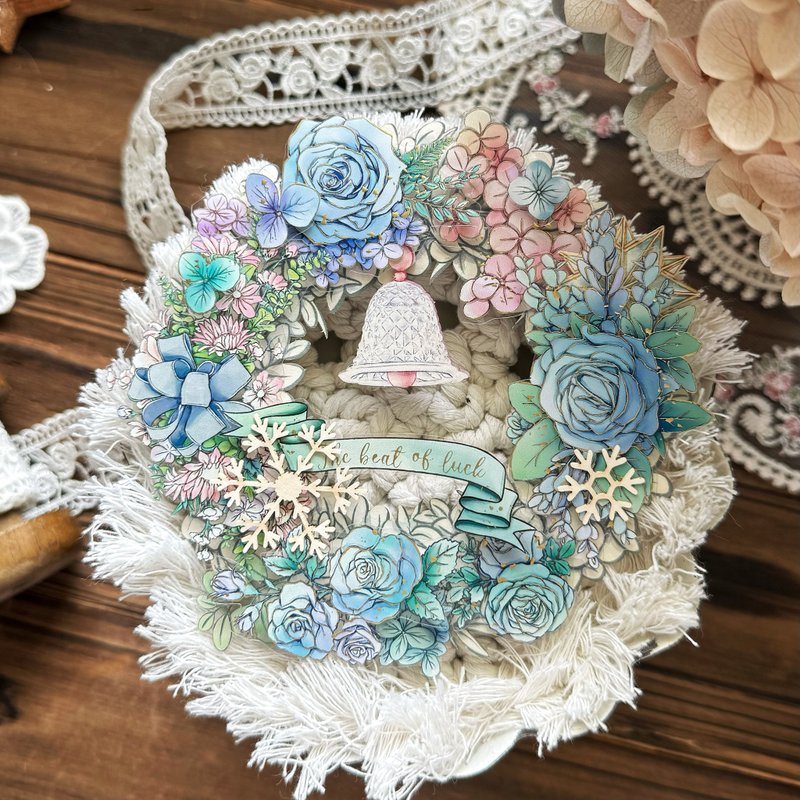 圣诞 感谢 生日 立体卡片 摇摇卡 咕卡 材料包 - 零件/散装材料/工具 - 纸 