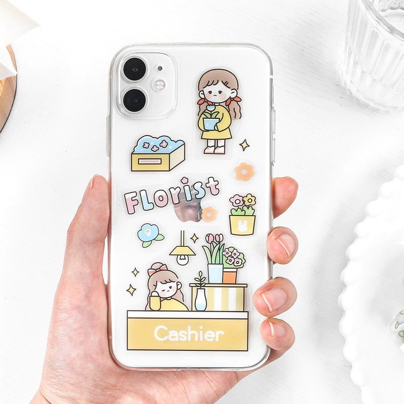 InfeelMe暖空亮面PET长条胶带【少女营业中】手帐装饰胶带 - 纸胶带 - 纸 