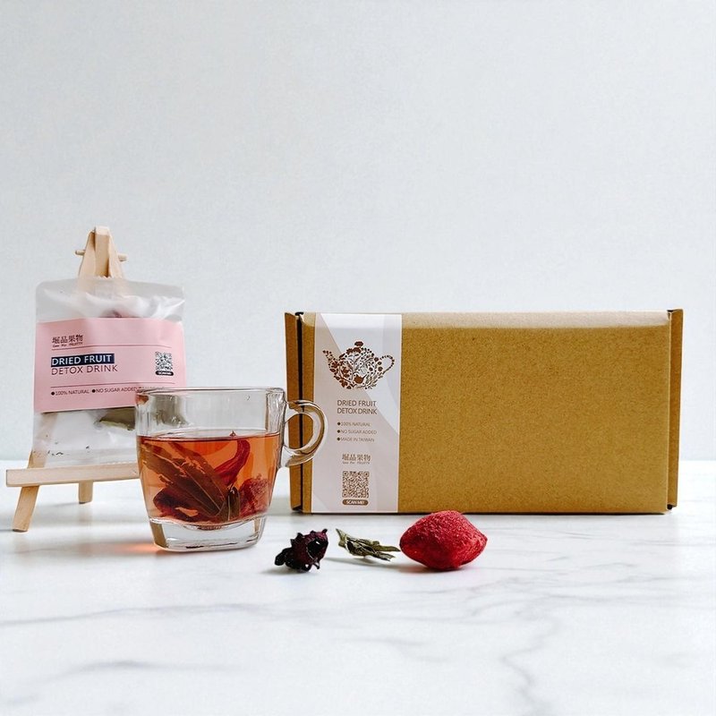 | 果干水10入 | 台湾果干 | 无糖零添加 | 无印纸盒直接出货 - 茶 - 新鲜食材 