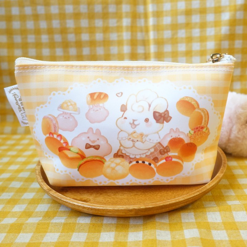 Sunny Bag x 缇拉兔 台湾印象系列 化妆包-台湾特色面包 - 零钱包 - 其他材质 橘色