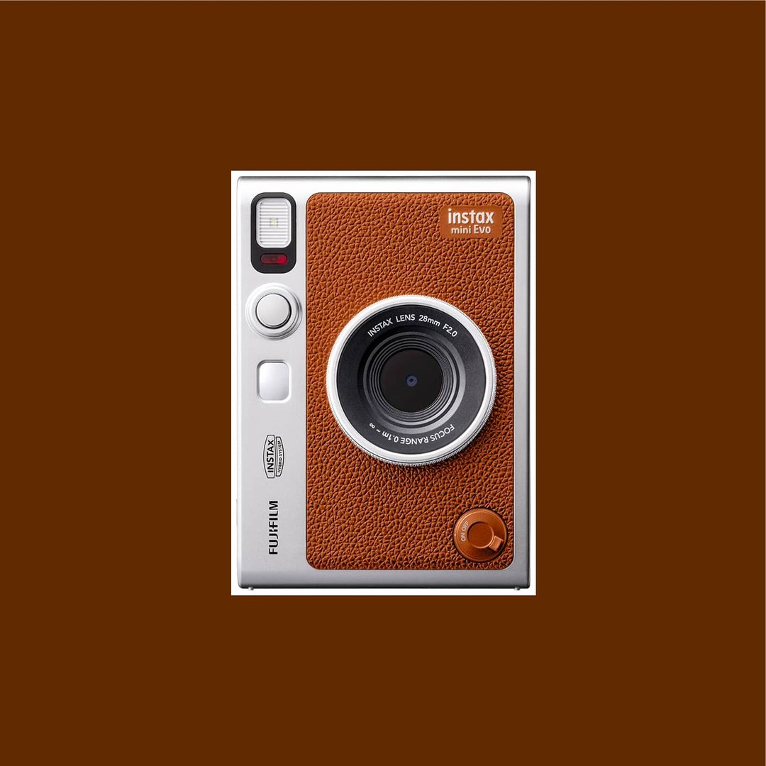 预购FUJIFILM instax mini EVO 相机 马上看印相机 - 棕色 - 相机 - 其他材质 咖啡色