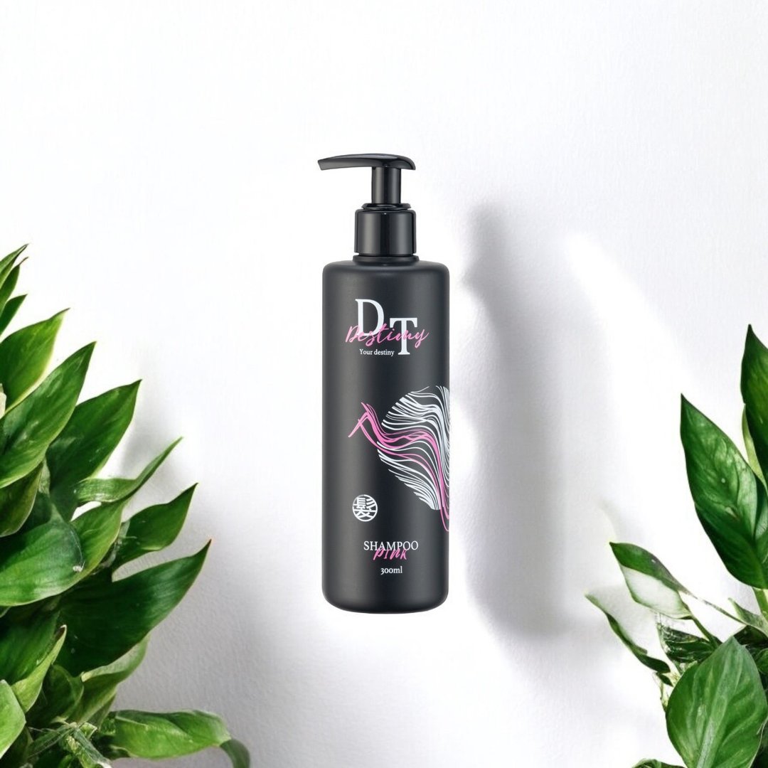 锁水保湿 x 顺滑发丝 【Destimy】 丹蕬蒂尹 粉系列 洗发 - 洗发用品 - 浓缩/萃取物 粉红色