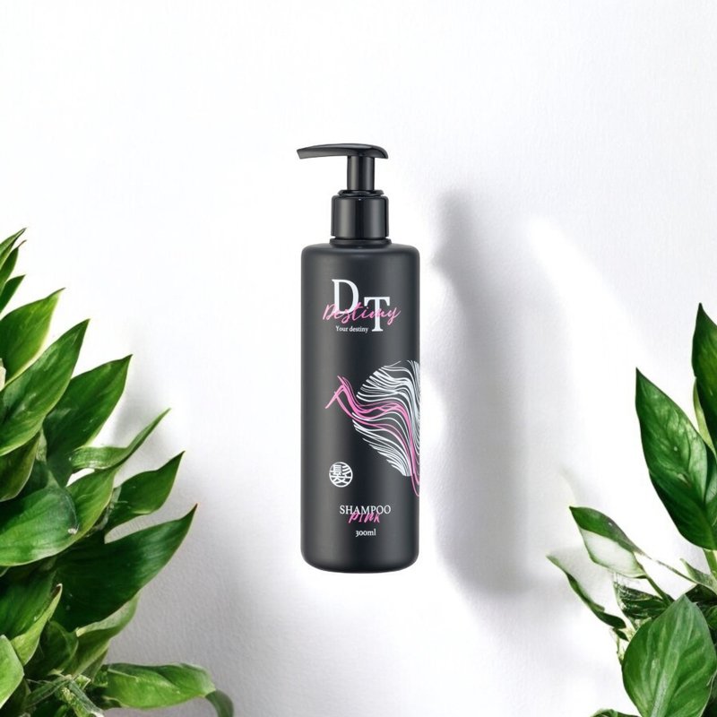 锁水保湿 x 顺滑发丝 【Destimy】 丹蕬蒂尹 粉系列 洗发 - 洗发用品 - 浓缩/萃取物 粉红色