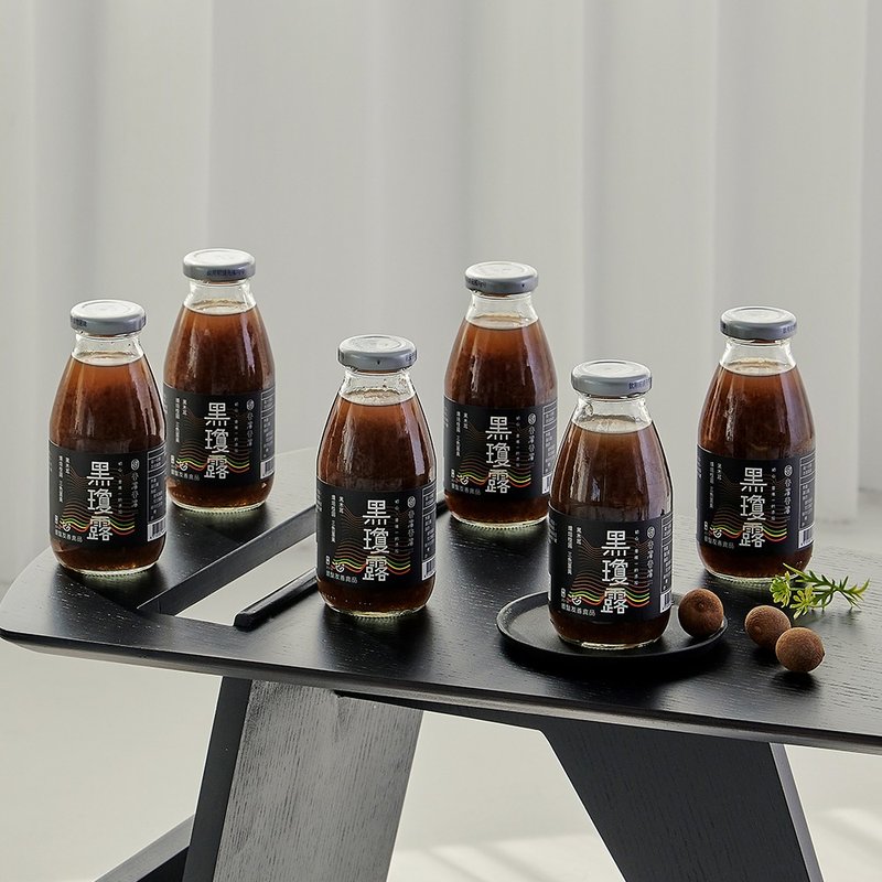 【谷溜谷溜】黑琼露(黑木耳露*6入) | 低糖低热量(无礼盒) - 健康/养生 - 新鲜食材 黑色