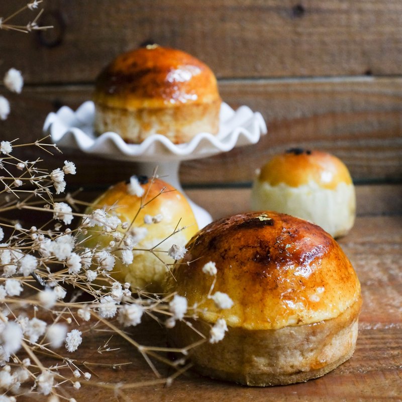 嫦娥秋赏月　甜橙柚香席布斯特 - 咸派/甜派 - 新鲜食材 橘色