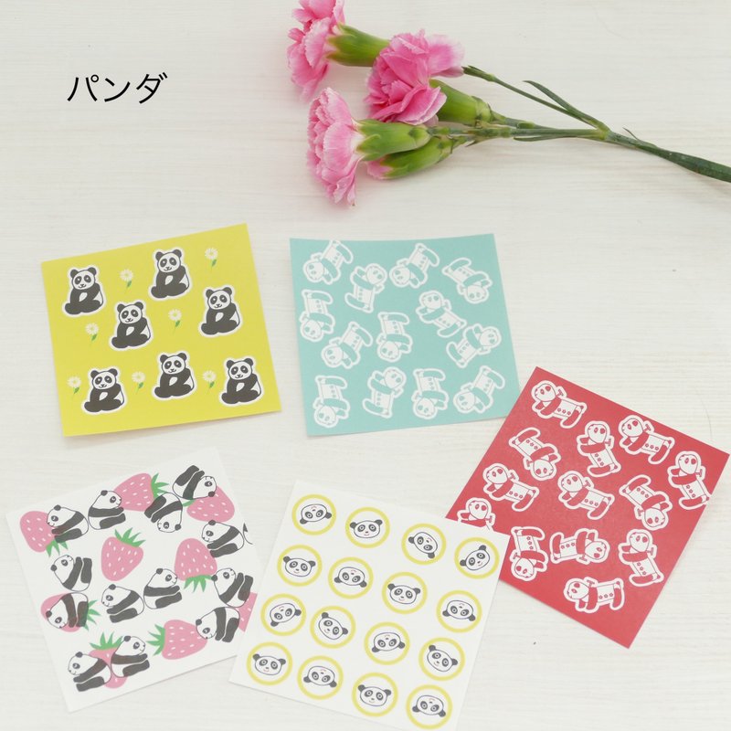 折纸备忘录熊猫 - 笔记本/手帐 - 纸 多色