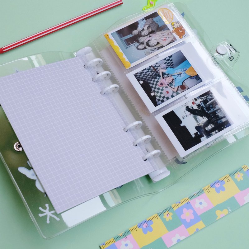 六孔活页相片内袋 | 拍立得专用(10入) - 相簿/相册 - 塑料 透明