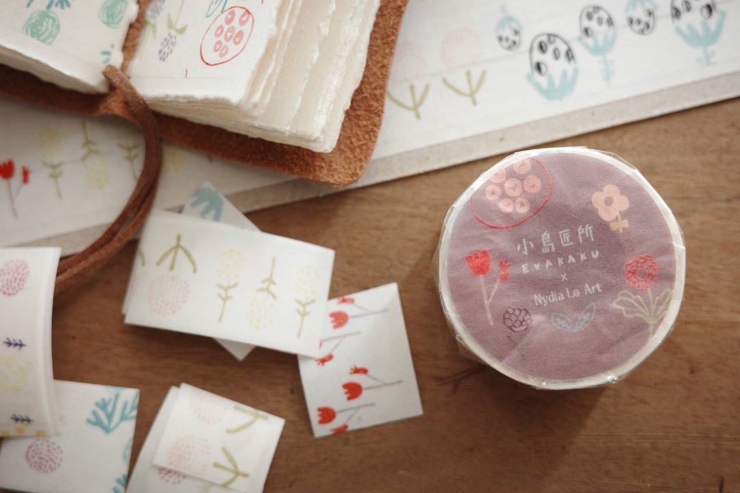 小岛匠所 纸胶带 - 小花的节奏 - 纸胶带 - 纸 