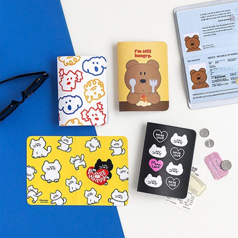 Romane Brunch Brother 早午餐兄弟护照套 Ver.3 - 文件夹/资料夹 - 硅胶 