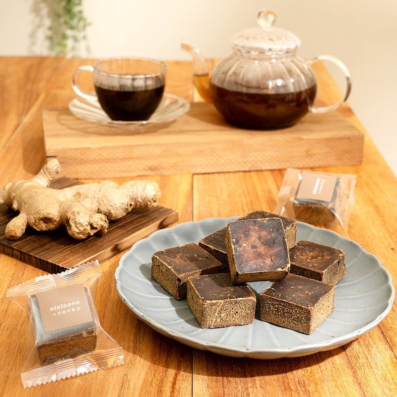 块块好黑糖-黑糖老姜(12颗入) - 蜂蜜/黑糖 - 其他材质 咖啡色