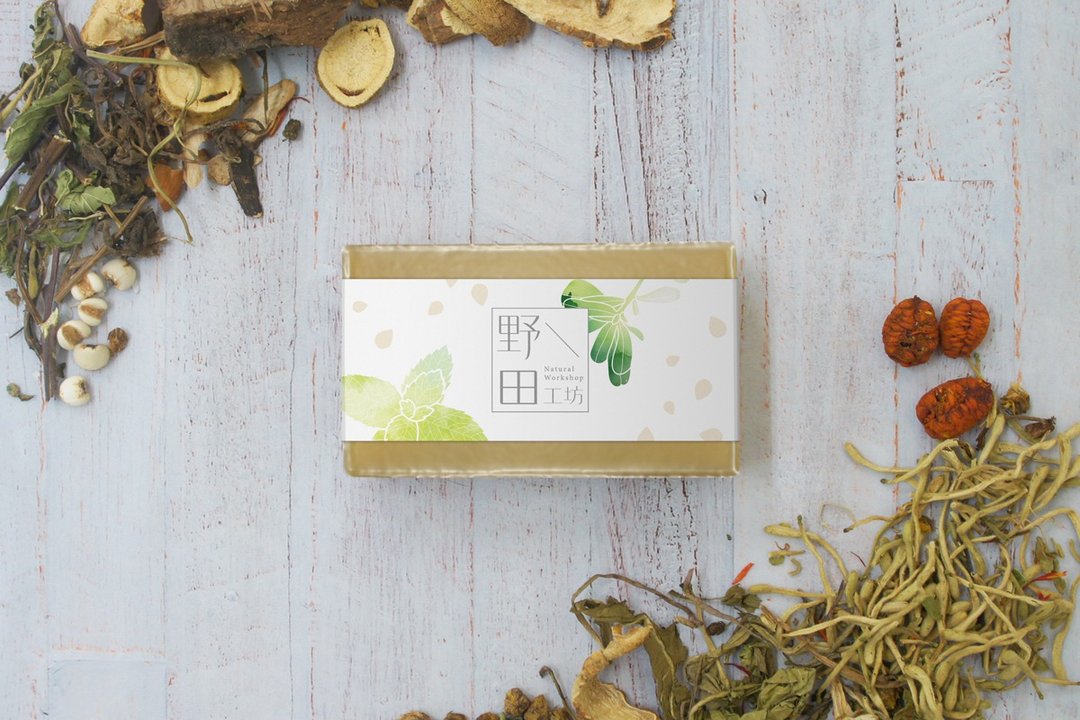 【草本】手工皂 90g - 肥皂/手工皂 - 精油 卡其色