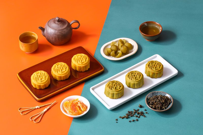 【和生御品中秋】双茶桃山月饼礼盒6入 - 蛋糕/甜点 - 其他材质 