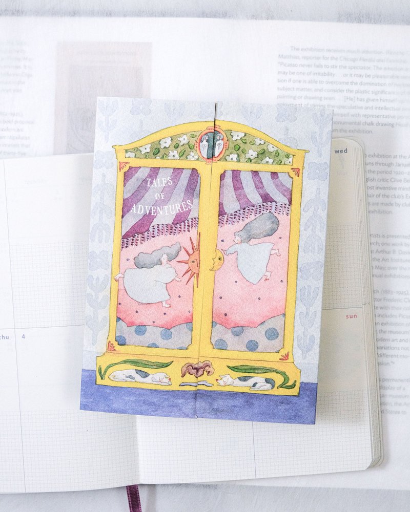 奇幻衣橱 - 贴纸 | 女孩贴纸-手帐素材-插画纸贴纸 - 贴纸 - 纸 紫色